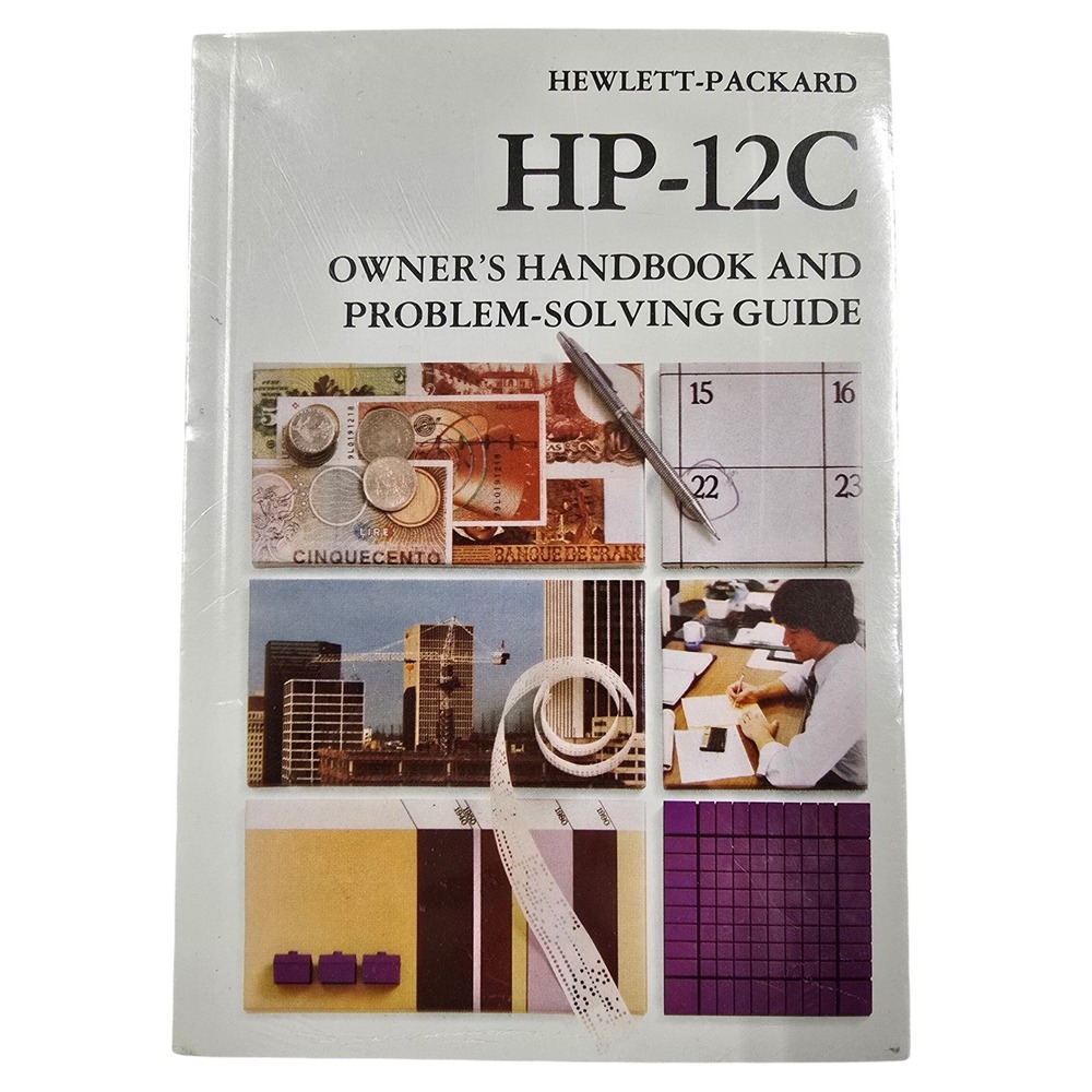 Hewlett-Packard HP-12C Calculator Owner's Handbook And Problem-Solving Guide